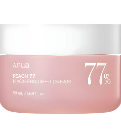 ANUA Peach 77 Niacin - drėkinamasis ir skaistinantis kremas su persikų ekstraktu ir niacinamidu, 50 ml