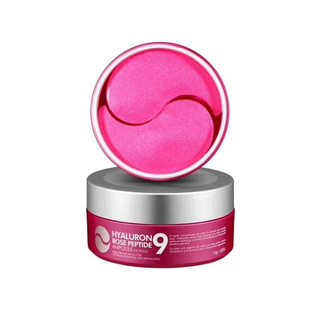 Medi-Peel Hyaluron Rose Peptide-9 Ampoule Eye Patch- paakių padeliai, 60 padelių