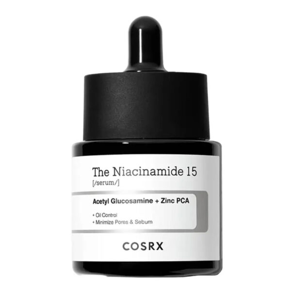 COSRX The Niacinamide 15 Serum - koncentruotas serumas su 15 % niacinamido, 20 ml