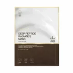 Medicube Deep Peptide Radiance Mask - drėkinanti ir skaistinanti lakštinė veido kaukė su peptidais, 27 ml