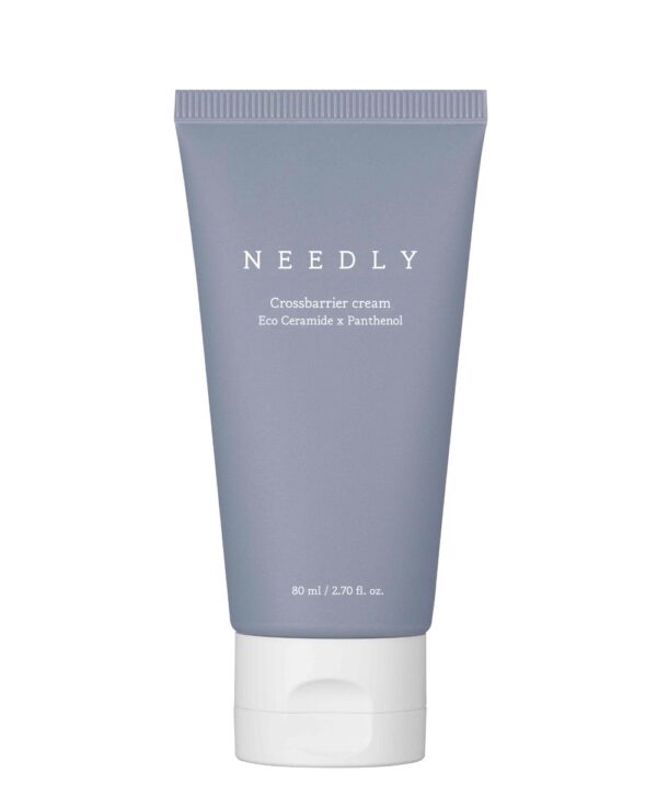 NEEDLY Crossbarrier Cream - atkuriantis veido kremas su keramidu ir pantenoliu, 80 ml
