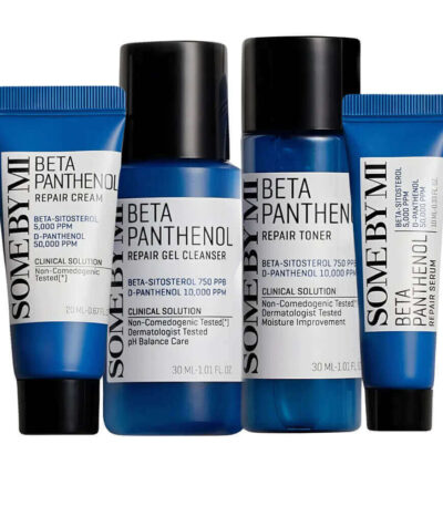SOME BY MI Beta Panthenol Repair Starter Kit - 4 dalių atkuriamasis rinkinys su beta-pantenolio kompleksu