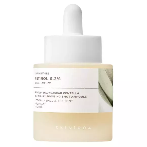 SKIN1004 Retinol 0.2 Boosting Shot Ampoule - koncentruota ampulė su 0,2 % retinoliu, 30 ml