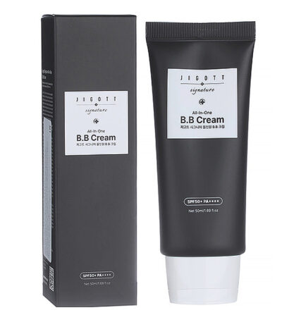 JIGOTT Signature All In One - BB kremas su SPF50+ apsauga ir niacinamidu, 50 ml