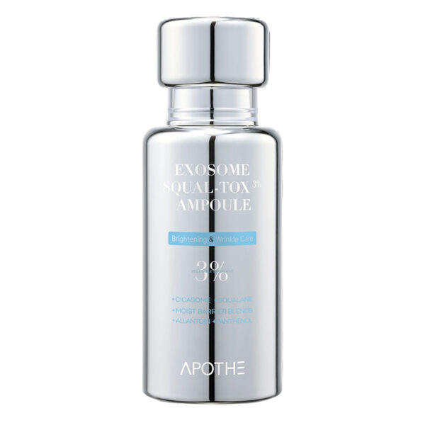 APOTHE Exosome Squal-Tox 3% Ampoule - koncentruota 3 % egzosomų ampulė su skvalanu, 30 ml