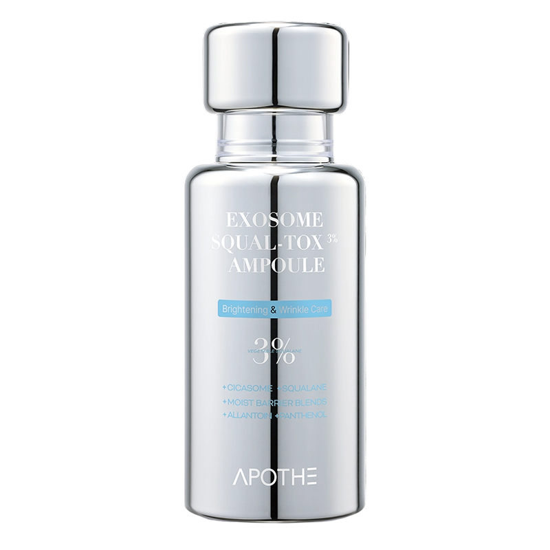 APOTHE Exosome Squal-Tox 3% Ampoule - koncentruota 3 % egzosomų ampulė su skvalanu, 30 ml