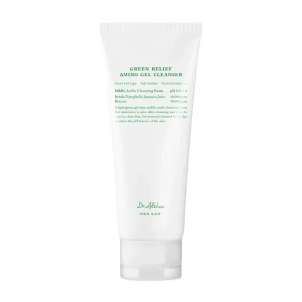 Dr. Althea Green Relief Amino Gel Cleanser - gelinis veido prausiklis, 100 ml
