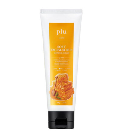 plu Soft Facial Scrub Honey and Sugar - veido šveitiklis, 100 g