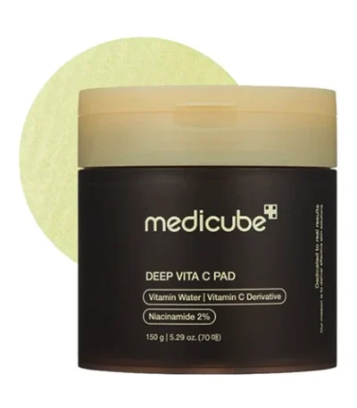 Medicube Deep Vita C Pad - skaistinantys ir tonizuojantys padeliai, 150 g/70vnt