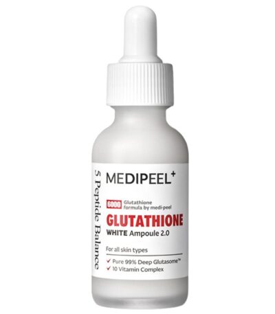 Medi-Peel Bio-Intense Glutathione White Ampoule ,skaistinantis ir drėkinantis veido serumas , 30 ml