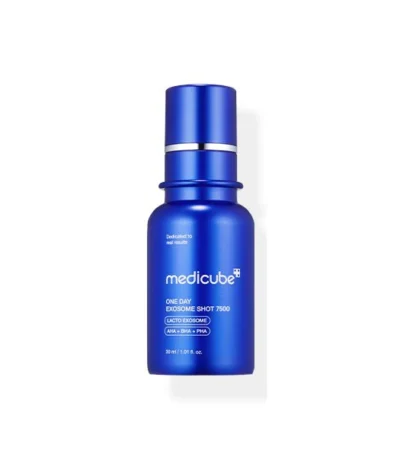 Medicube One Day Exosome Shot Pore Ampoule 7500, veido serumas su egzosomomis, 30 ml
