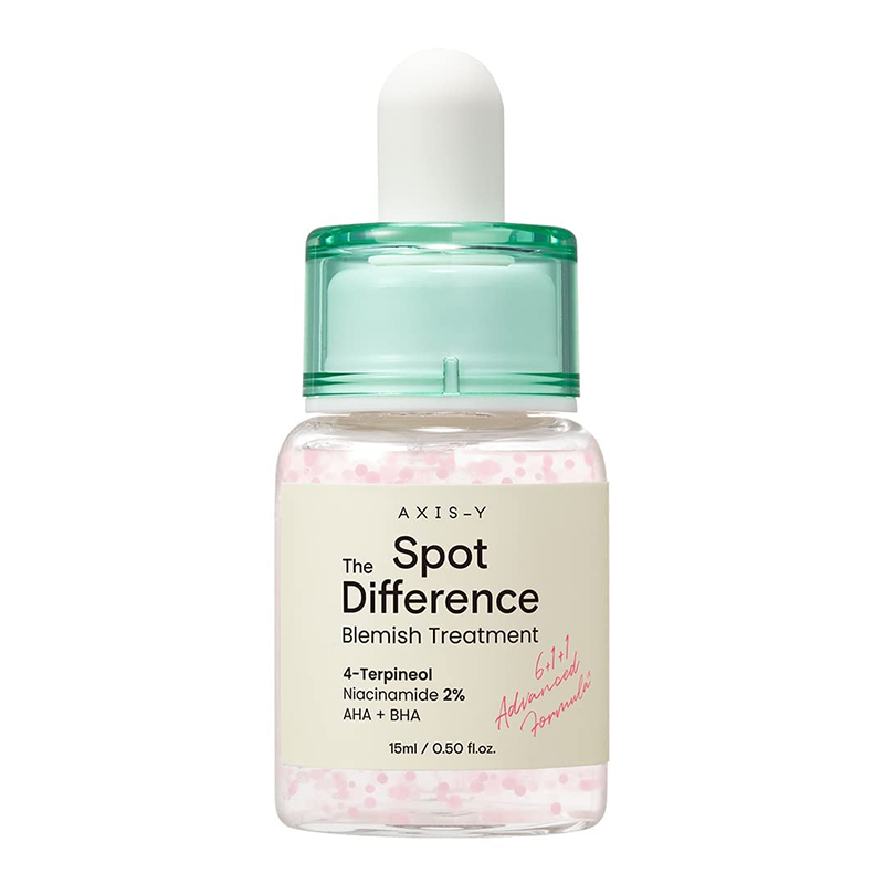 AXIS-Y Spot the Difference Blemish Treatment Serum - raminantis serumas su niacinamidu ir Centella