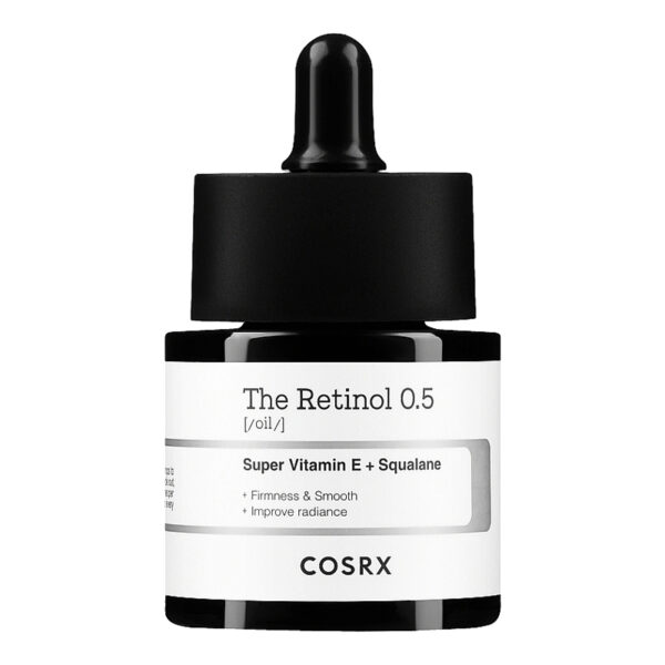 COSRX The Retinol 0.5 Oil - koncentruotas aliejinis serumas su 0,5 % retinolio, 20 ml