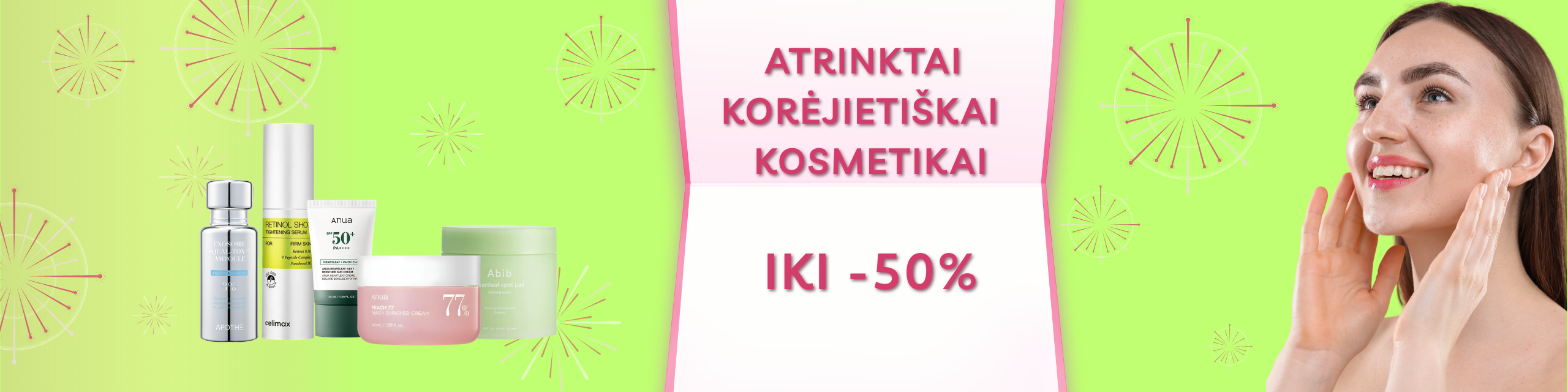 atrinktai korėjietiškai kosmetikai -50