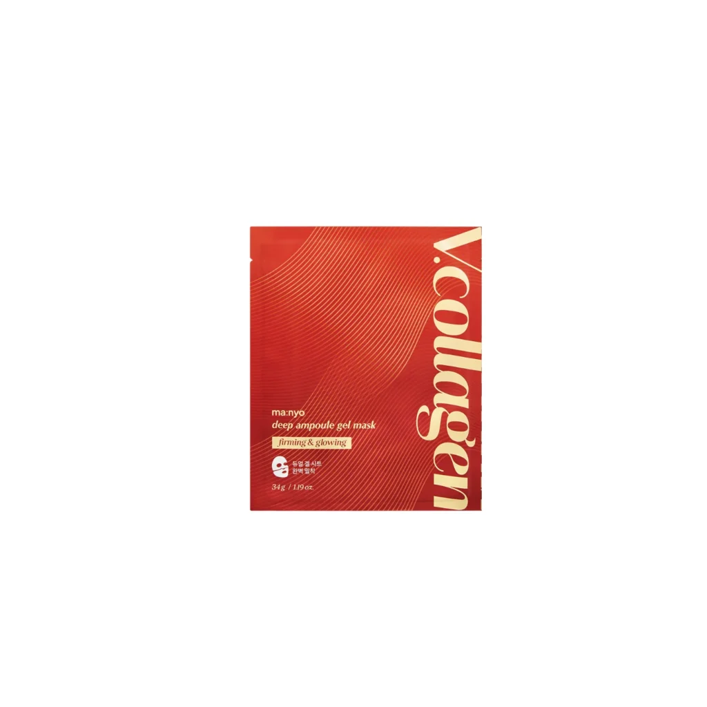 Ma:nyo V.Collagen Deep Ampoule Gel Mask - drėkinanti ir stangrinanti gelio kaukė veidui, 34 g