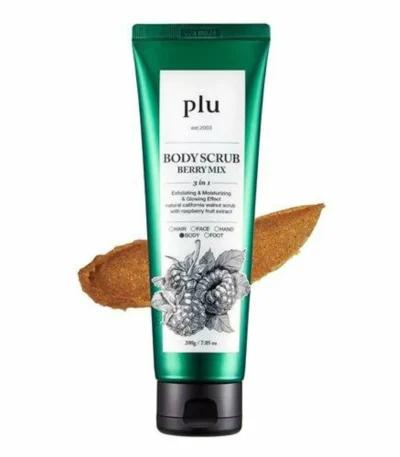 plu Body Scrub Berry Mix - aromatingas kūno šveitiklis, 200 g