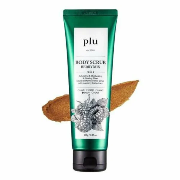 plu Body Scrub Berry Mix - aromatingas kūno šveitiklis, 200 g