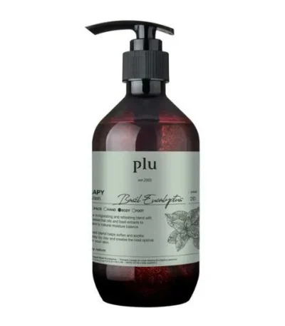 plu Aroma Body Wash, Basil Eucalyptus - kūno prausiklis, 500 ml