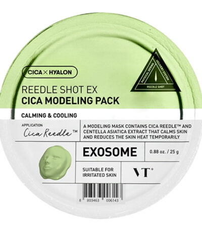 VT COSMETICS Reedle Shot EX Cica Modeling Pack - modeliuojanti veido kaukė su Centella Asiatica kompleksu