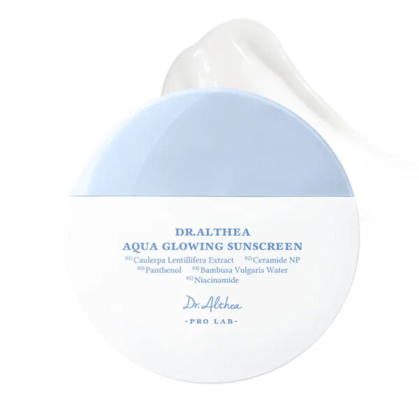 Dr. Althea Pro Lab Aqua Glowing Sunscreen SPF50 PA++++ - apsauginis veido kremas, 45 ml