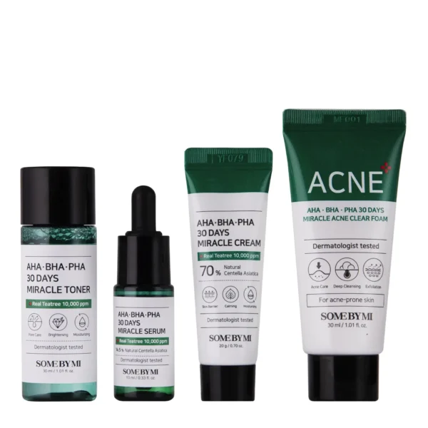 rum pl Some By Mi AHA BHA PHA 30 Days Miracle AC SOS Kit Set de cosmetice pentru pielea acneica 10147 1