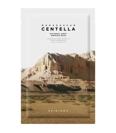 skin1004 lakstine veido kauke madagascar centella watergel sheet ampoule mask