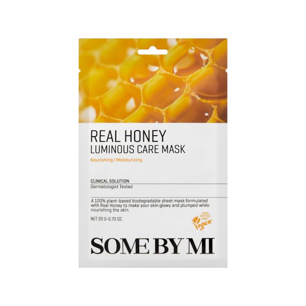 some by mi real honey luminous care mask 1pc 127