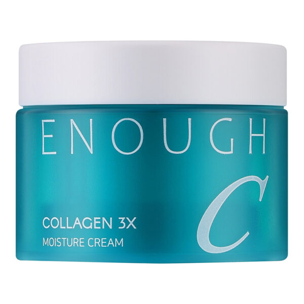 ENOUGH Collagen 3X Moisture Cream - drėkinantis veido kremas su trigubo kolageno kompleksu, 50 ml