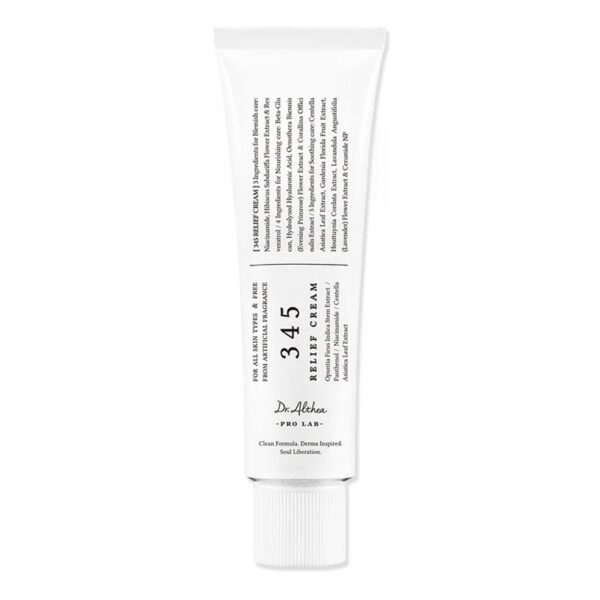 Dr. Althea 345 Relief Cream, atkuriamasis veido kremas