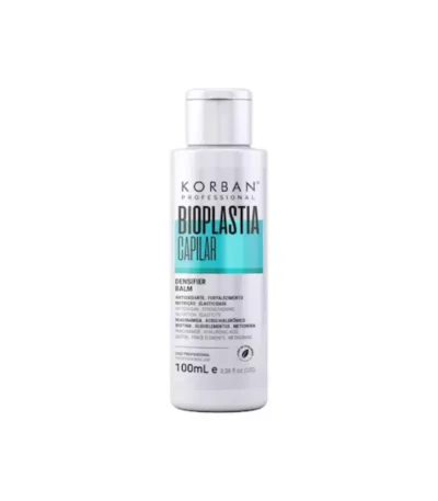Korban Bioplastia Capilar Densifier Balm intensyviai atstatanti plaukų kaukė, 100 ml