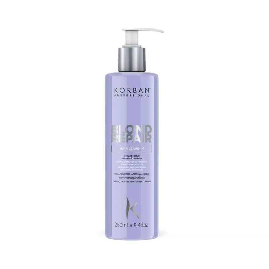 Korban Blond Repair Hair Leave-in atstatomasis šviesių plaukų kremas, 250 ml
