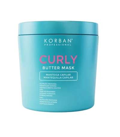 Korban Curly Butter Mask maitinamoji kaukė garbanotiems plaukams, 450 ml