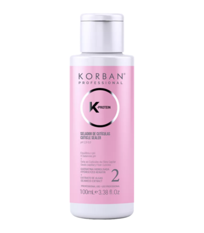 Korban K-Protein Cuticle Sealer-2 glotninantis plaukų kremas, 100 ml