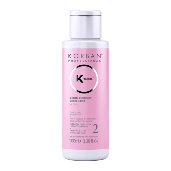 Korban K-Protein Cuticle Sealer-2 glotninantis plaukų kremas, 100 ml