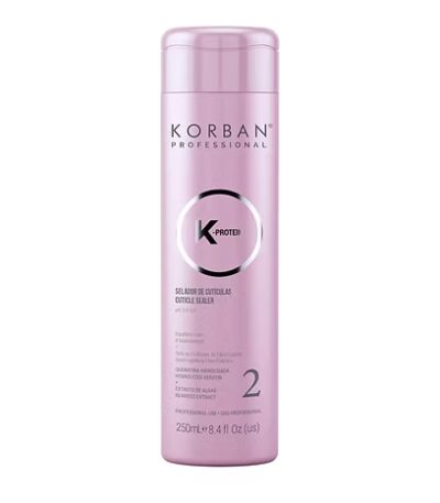 Korban K-Protein Cuticle Sealer-2 glotninantis plaukų kremas, 250 ml