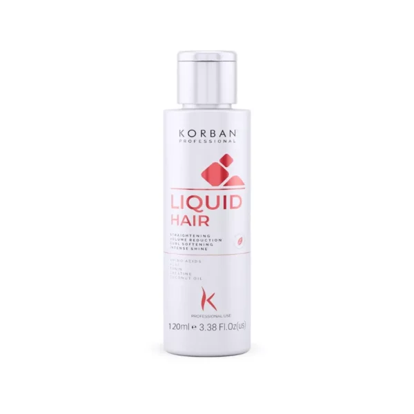 Korban Liquid Hair veidrodinį blizgesį sukurianti plaukų procedūra, 120 ml. Profesionalams