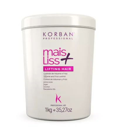 Korban Mais Liss Lifting Hair keratino procedūra plaukams, 1 kg. Profesionalams