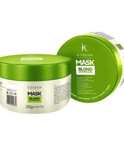 Korban Mask Blond Champagne kaukė šviesiems plaukams, 250 g