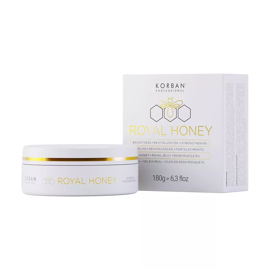 Korban Mask Royal Honey atkuriamoji plaukų kaukė, 180 g
