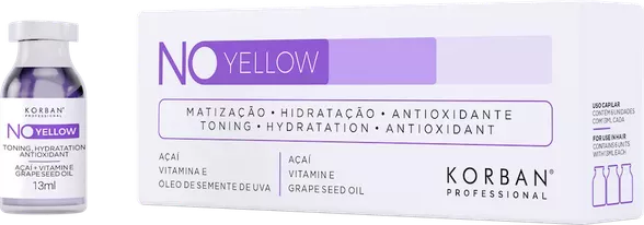 Korban No Yellow plaukų atstatymo procedūra, 6x13 ml
