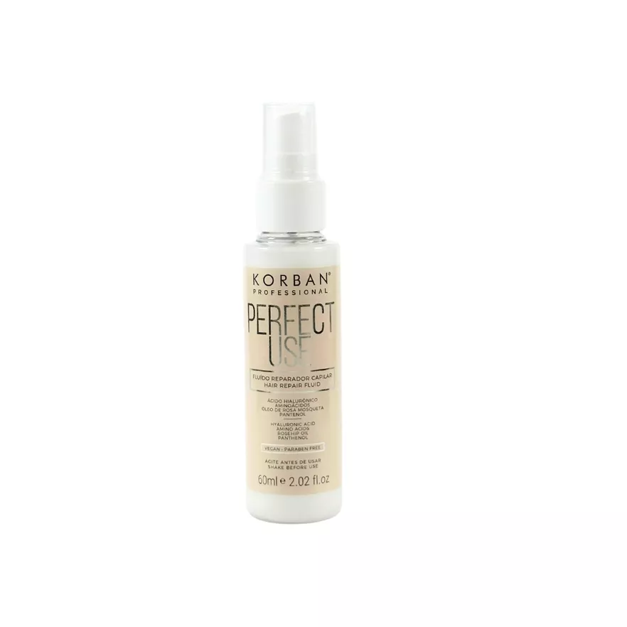 Korban Perfect Use atstatomasis plaukų fluidas, 60 ml