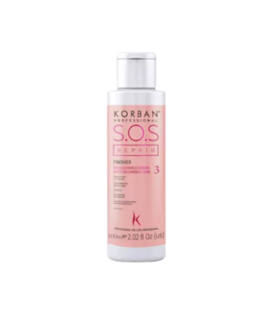Korban S.O.S Repair Finisher plaukų serumas procedūros užbaigimui, 100 ml