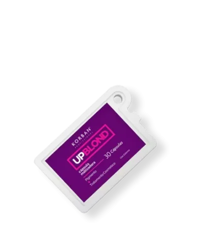 Korban Up Blond tonuojančios kapsulės šviesiems plaukams, 30 vnt