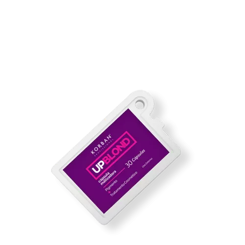 Korban Up Blond tonuojančios kapsulės šviesiems plaukams, 30 vnt