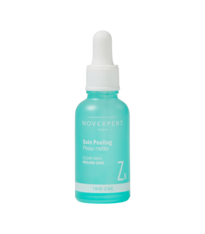 Novexpert šveičiamasis naktinis serumas į bėrimus linkusiai odai su AHA ir PHA rūgštimis, 30ml