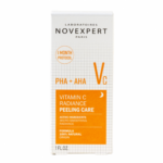 Novexpert šveičiamasis naktinis serumas su vitaminu C, 30 ml