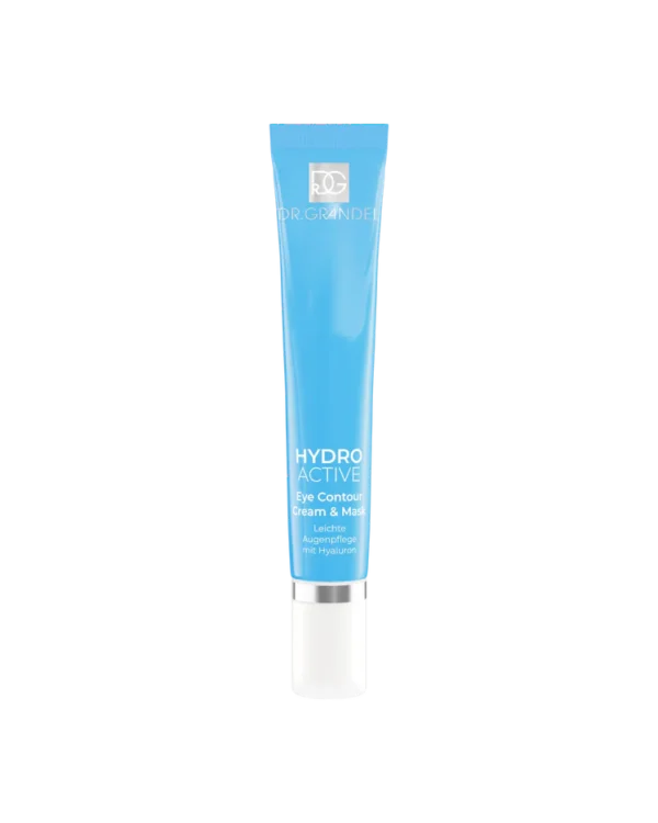 DR. GRANDEL intensyviai drėkinantis akių kontūro kremas - kaukė su hialuronu HYDRO ACTIVE EYE CONTOUR CREAM & MASK, 20 ml