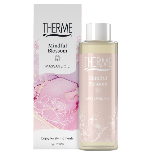 THERME MINDFUL BLOSSOM Masažo aliejus, 125 ml 