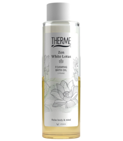 THERME ZEN WHITE LOTUS Putojantis vonios aliejus, 400 ml