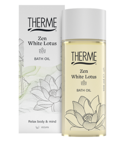 THERME ZEN WHITE LOTUS Vonios aliejus, 100 ml
